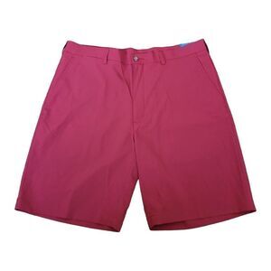 PGA Tour American Beauty red shorts Mens 36W Moisture Wicking Golf NWT